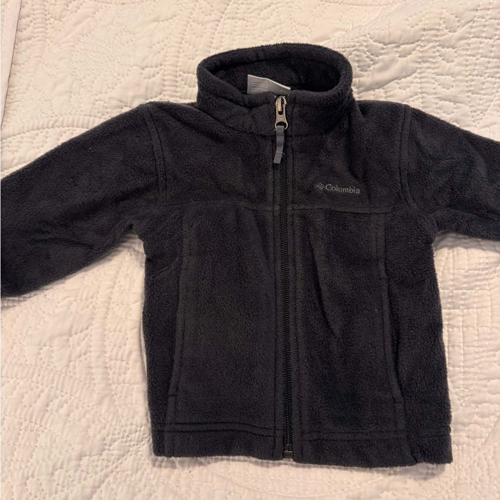 Columbia Black Fleece full zip sweatshirt (6-12mo)